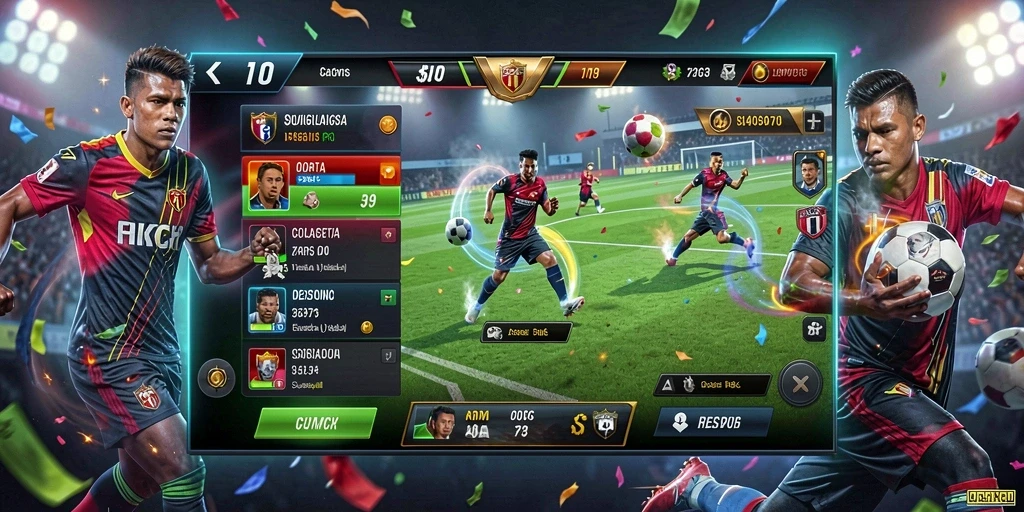 Tampilan pertama yang memukau dengan grafik menarik.