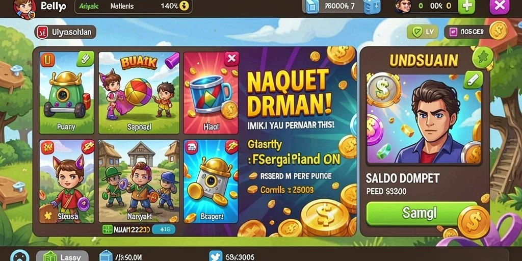 Tampilan antarmuka yang menarik dan mudah digunakan.