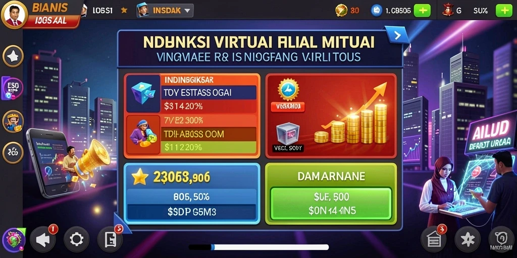 Tampilan awal antarmuka BOS898 yang menarik.