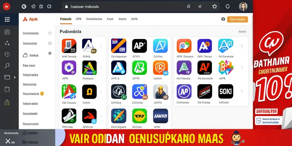 Tampilan utama DMD999 yang menarik dan interaktif.