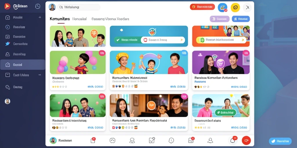 Tampilan layar awal F7F7 yang menarik.