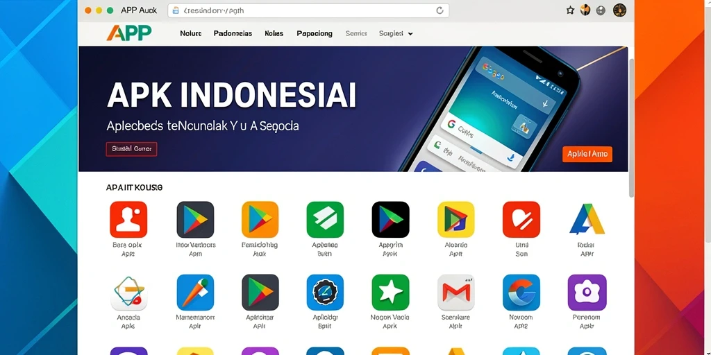 Tampilan beranda yang menarik dan mudah dinavigasi.