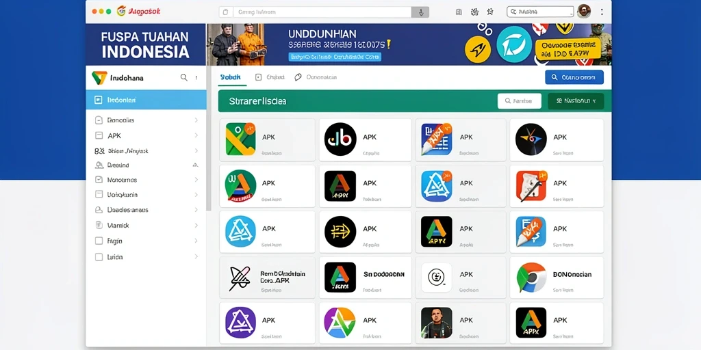 Tampilan antarmuka HUGO77 yang sederhana dan intuitif.
