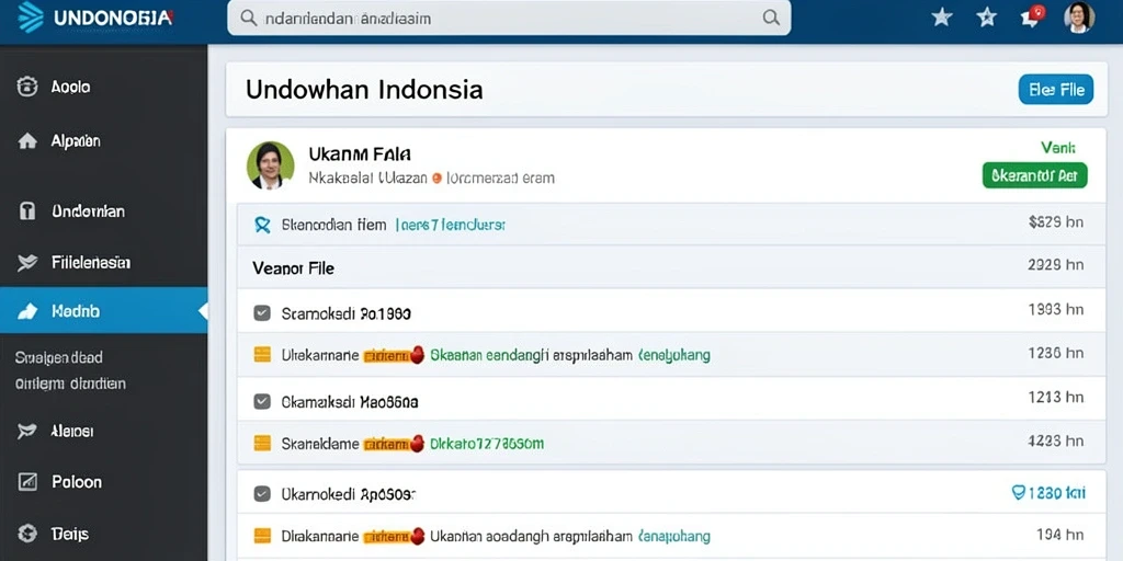Tampilan antarmuka yang ramah pengguna dan menarik.