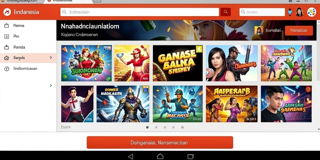 Tampilan antarmuka yang sederhana dan intuitif.