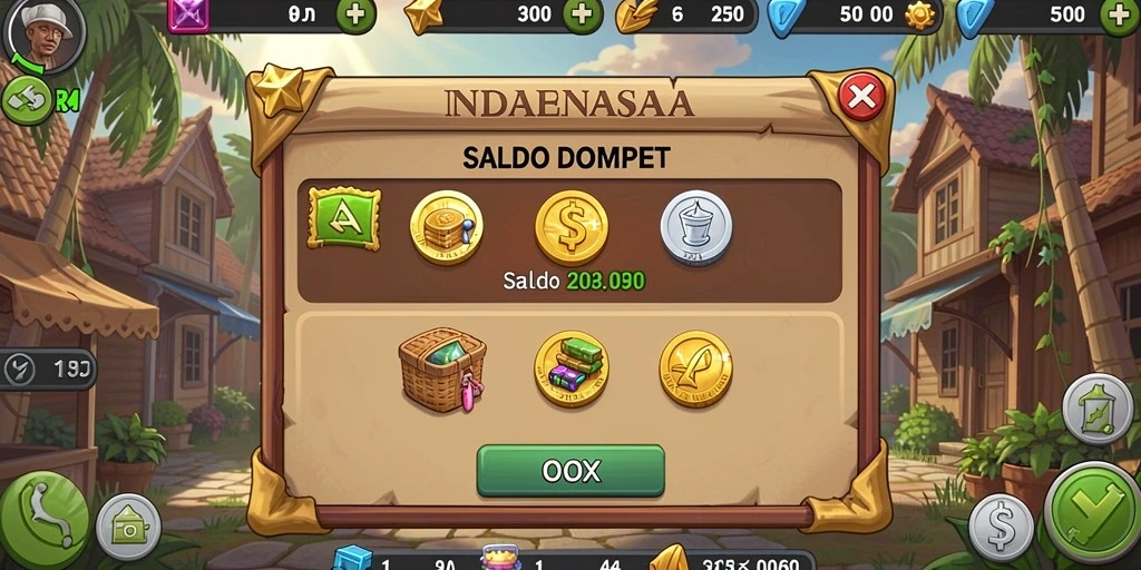 Tampilan awal aplikasi LAVOWIN yang menarik dan intuitif.