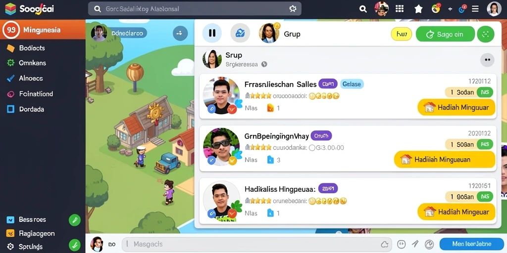 Screenshot dari karakter utama dalam aksi pertarungan.