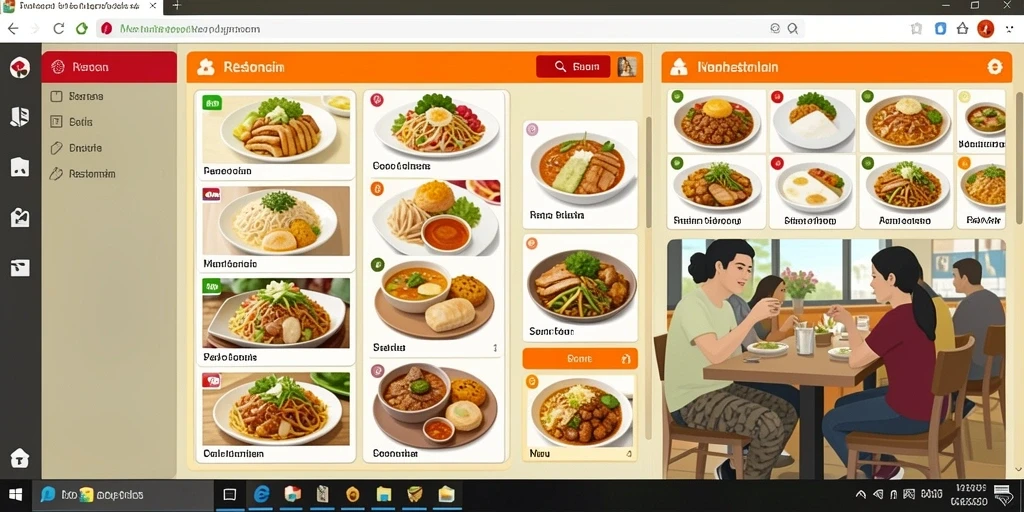 Tampilan antarmuka yang ramah pengguna dan intuitif.