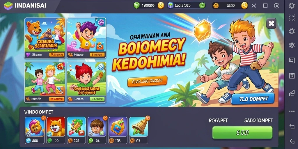 Tampilan antarmuka yang user-friendly dan menarik.