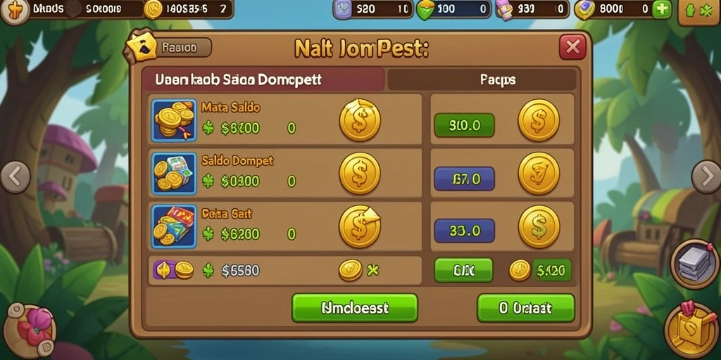 Tampilan user interface yang intuitif.