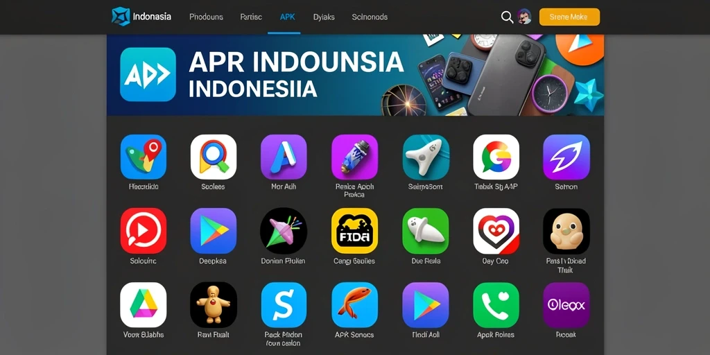Tampilan awal yang menarik dan mudah dinavigasi.