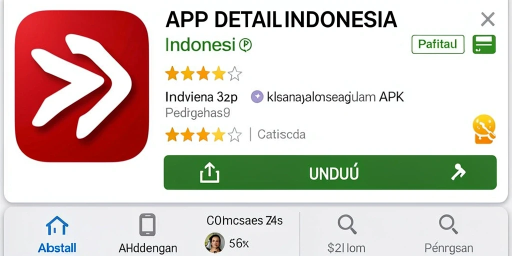 Tampilan antarmuka yang sederhana dan menarik.