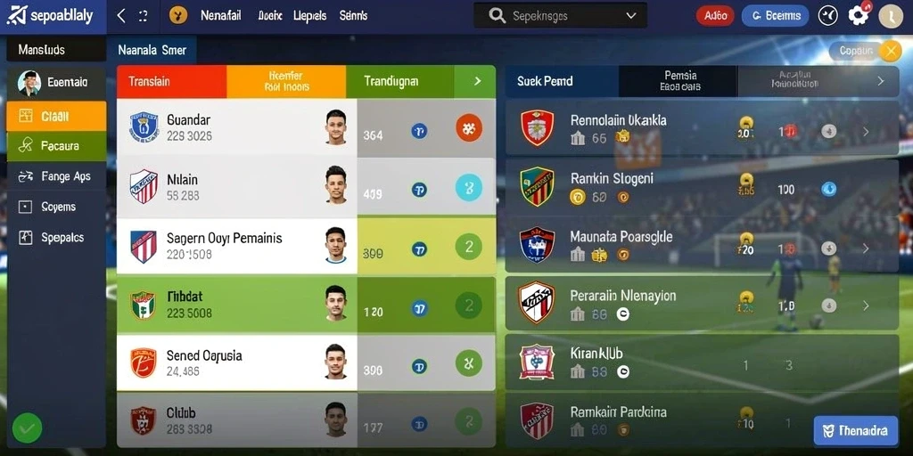 Tampilan awal yang atraktif dan mudah dimengerti.
