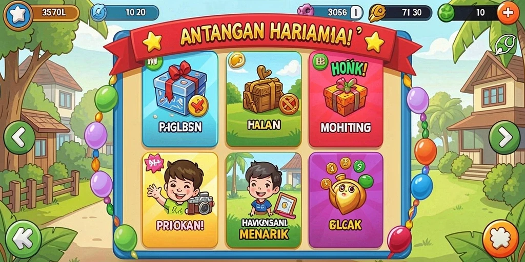 Tampilan antarmuka yang mudah dinavigasi.